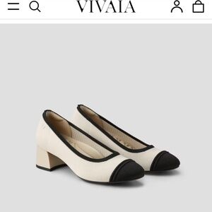 Vivaia Round Toe Chunky Heels- Julie Pro